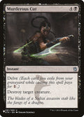 Image for Murderous Cut (081/269) (The List Reprints) - Magic: The Gathering