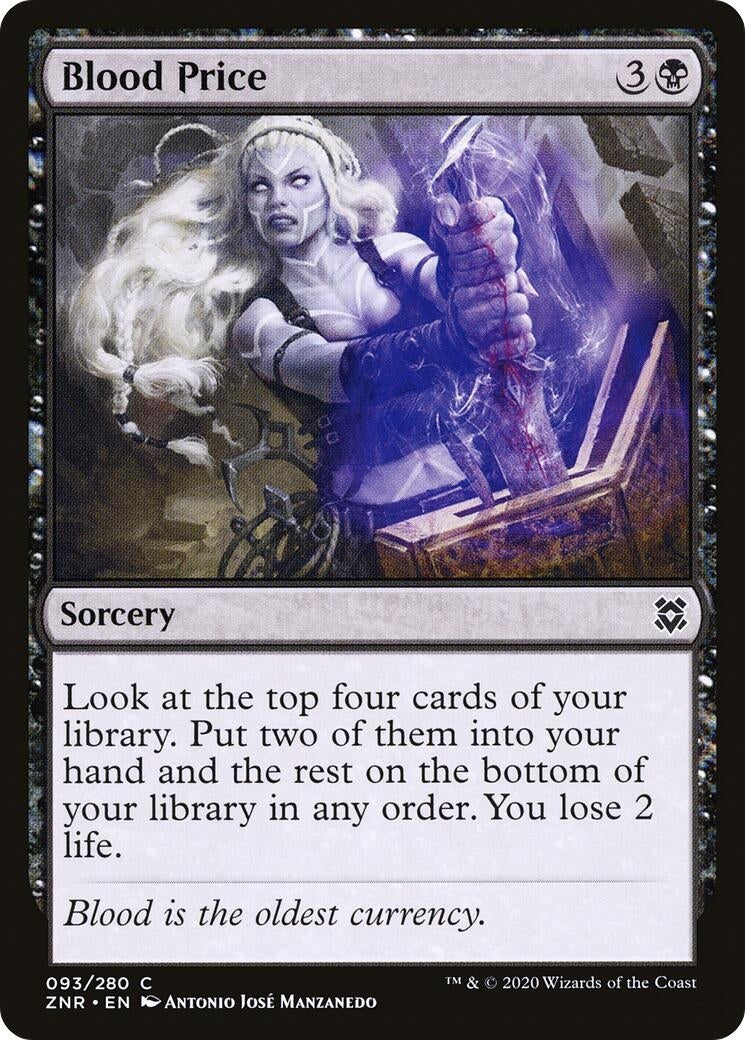 Image for Blood Price (93) (Zendikar Rising) - Magic: The Gathering