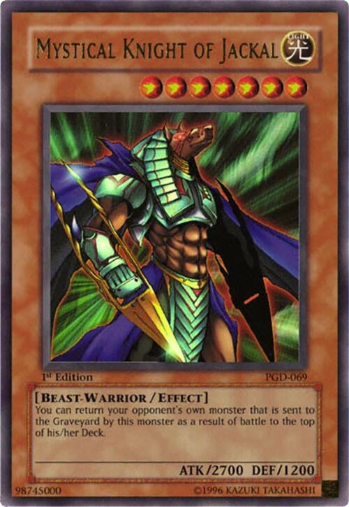 Image for Mystical Knight of Jackal (PGD-069) (PGD) - YuGiOh