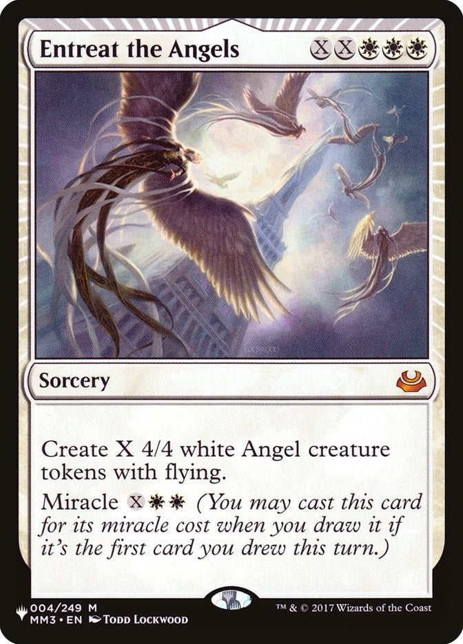 Image for Entreat the Angels (MM3) (004/249) (The List Reprints) - Magic: The Gathering