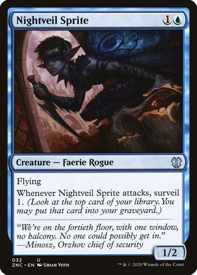 Image for Nightveil Sprite (32) (Zendikar Rising) - Magic: The Gathering