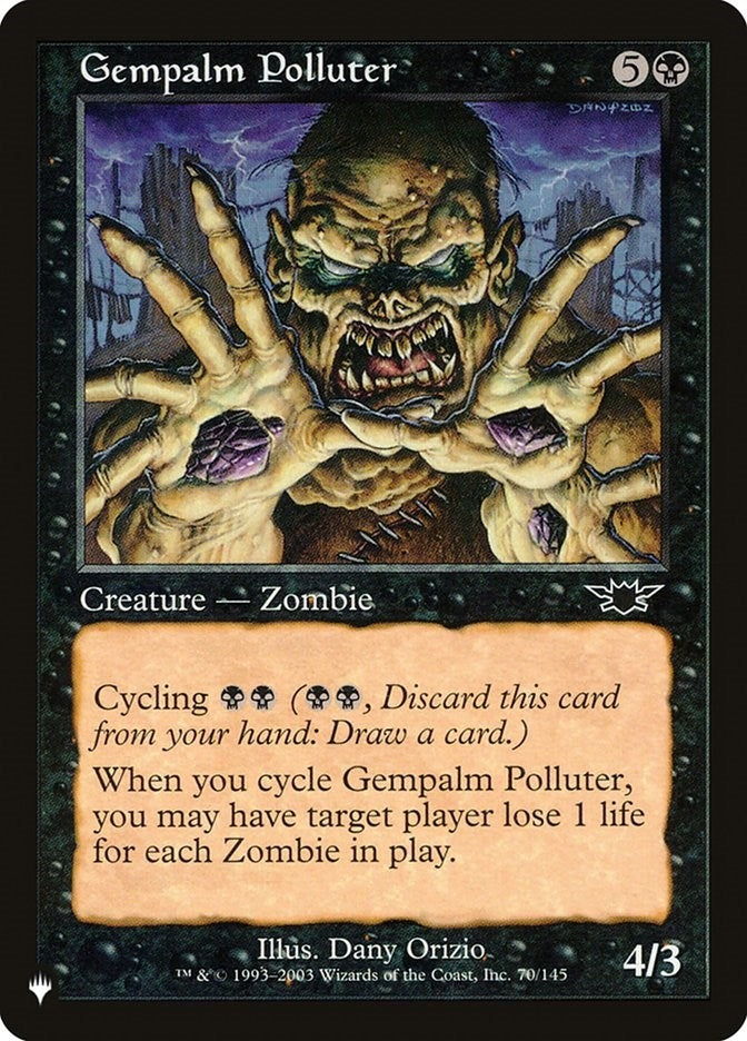 Image for Gempalm Polluter (70/145) (The List Reprints) - Magic: The Gathering