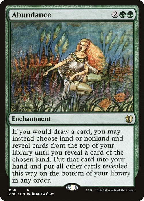 Image for Abundance (58) (Zendikar Rising) - Magic: The Gathering