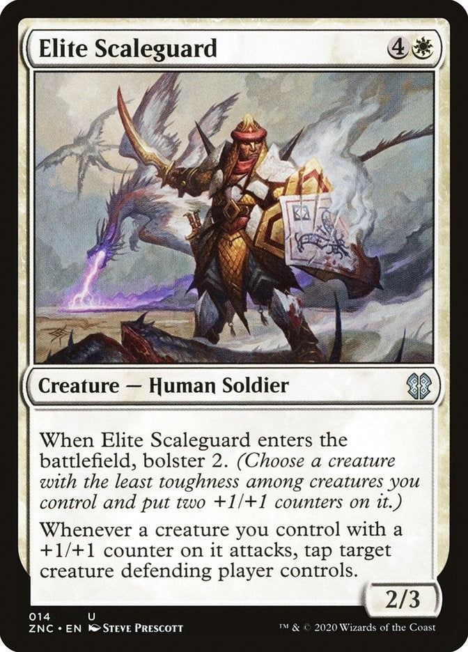 Image for Elite Scaleguard (14) (Zendikar Rising) - Magic: The Gathering