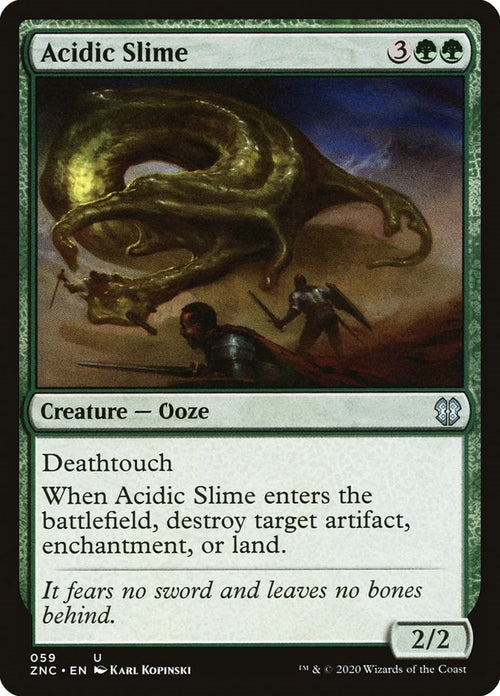 Image for Acidic Slime (59) (Zendikar Rising) - Magic: The Gathering