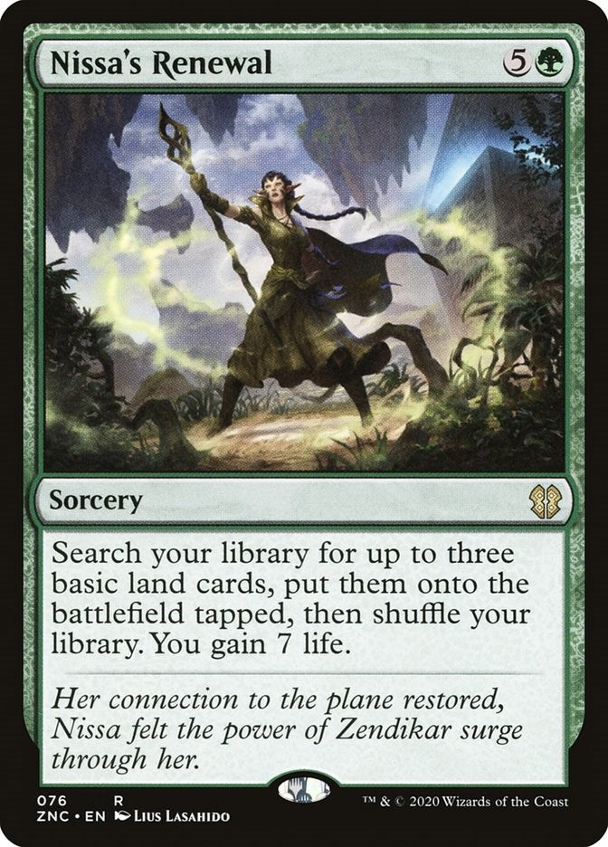 Image for Nissa's Renewal (76) (Zendikar Rising) - Magic: The Gathering