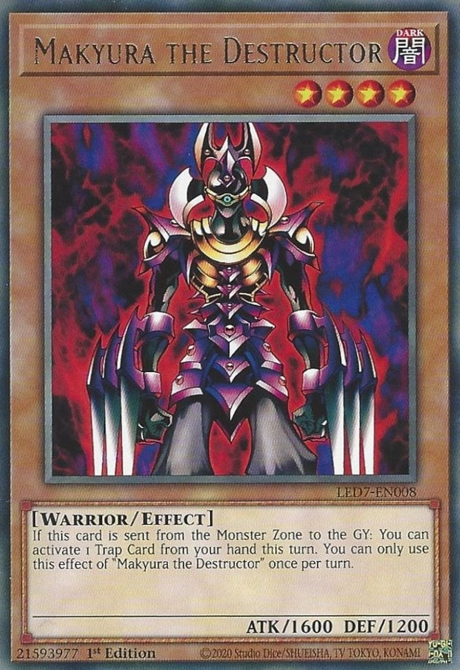 Image for Makyura the Destructor (LED7-EN008) (LED7) - YuGiOh