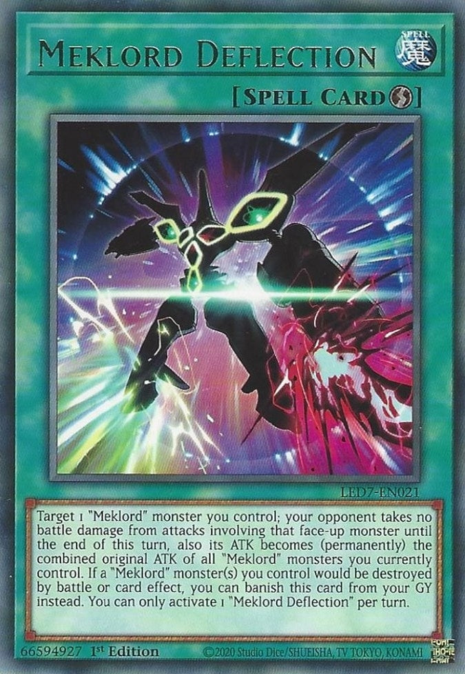 Image for Meklord Deflection (LED7-EN021) (LED7) - YuGiOh