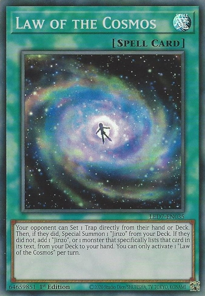 Image for Law of the Cosmos (LED7-EN035) (LED7) - YuGiOh