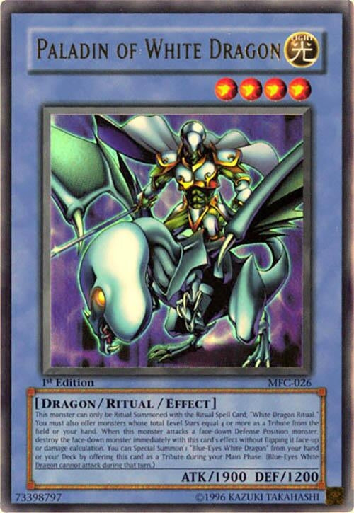 Image for Paladin of White Dragon (MFC-026) (MFC) - YuGiOh