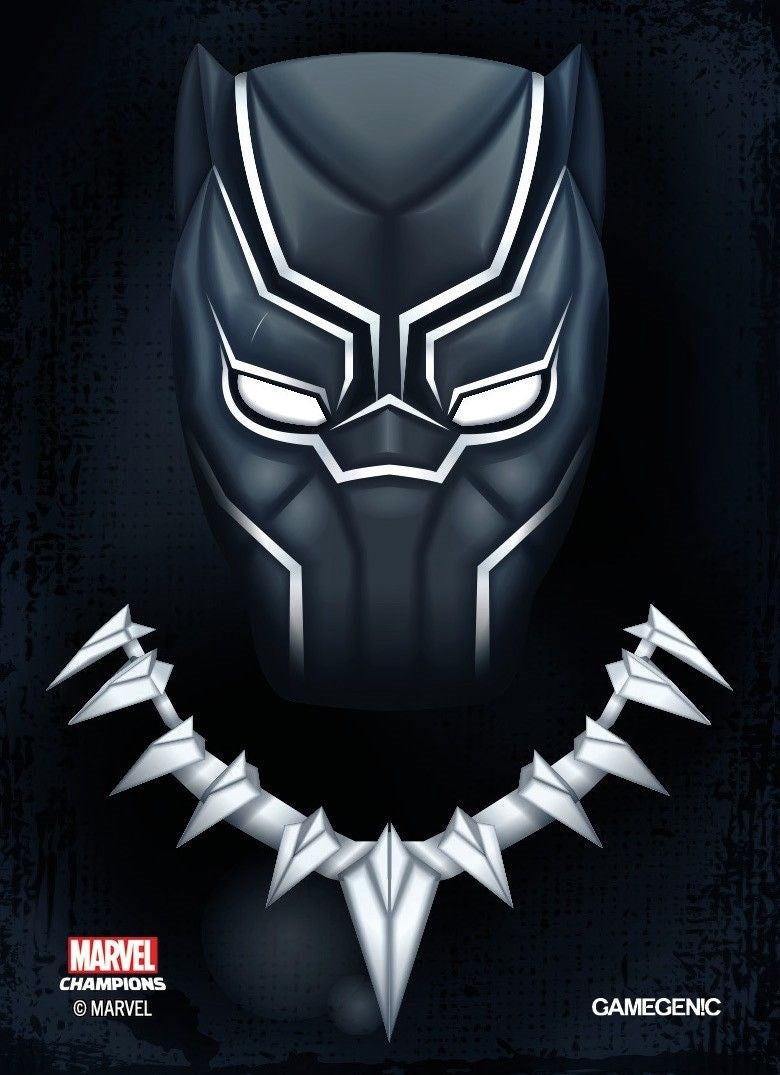 Image for Marvel Champions - Black Panther Card Sleeves (50ct.) - Card Sleeves