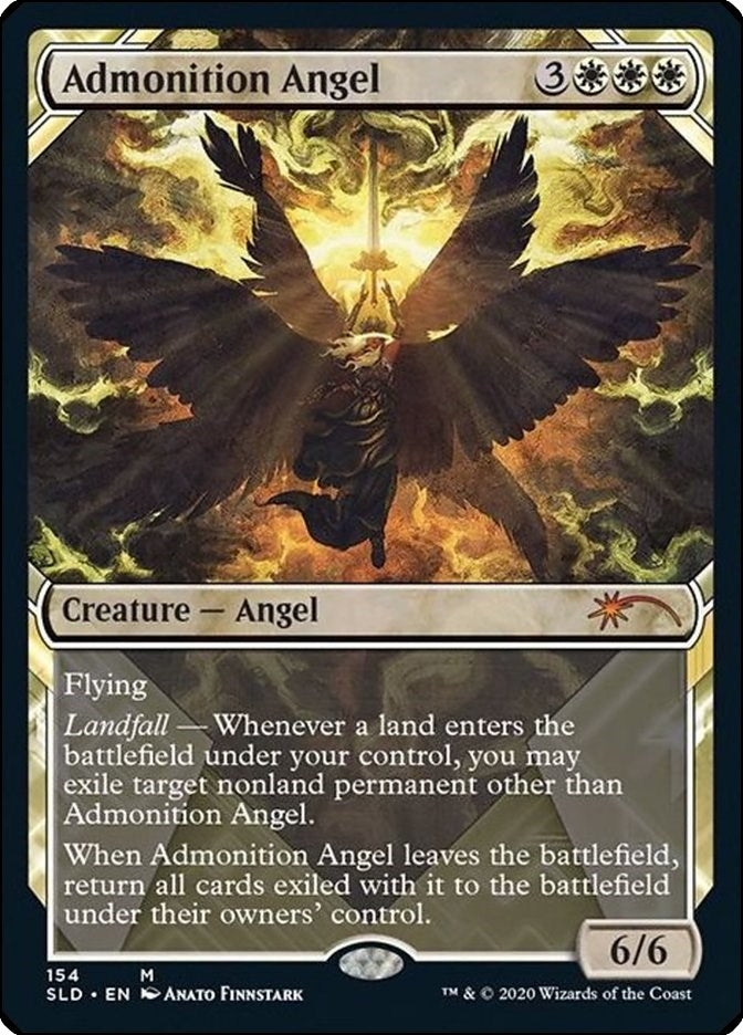 Image for Admonition Angel (154) (Secret Lair Drop Series) - Magic: The Gathering
