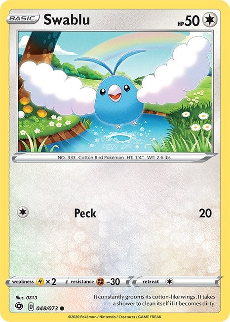 Image for Swablu (48/73) (CHP) - Pokemon