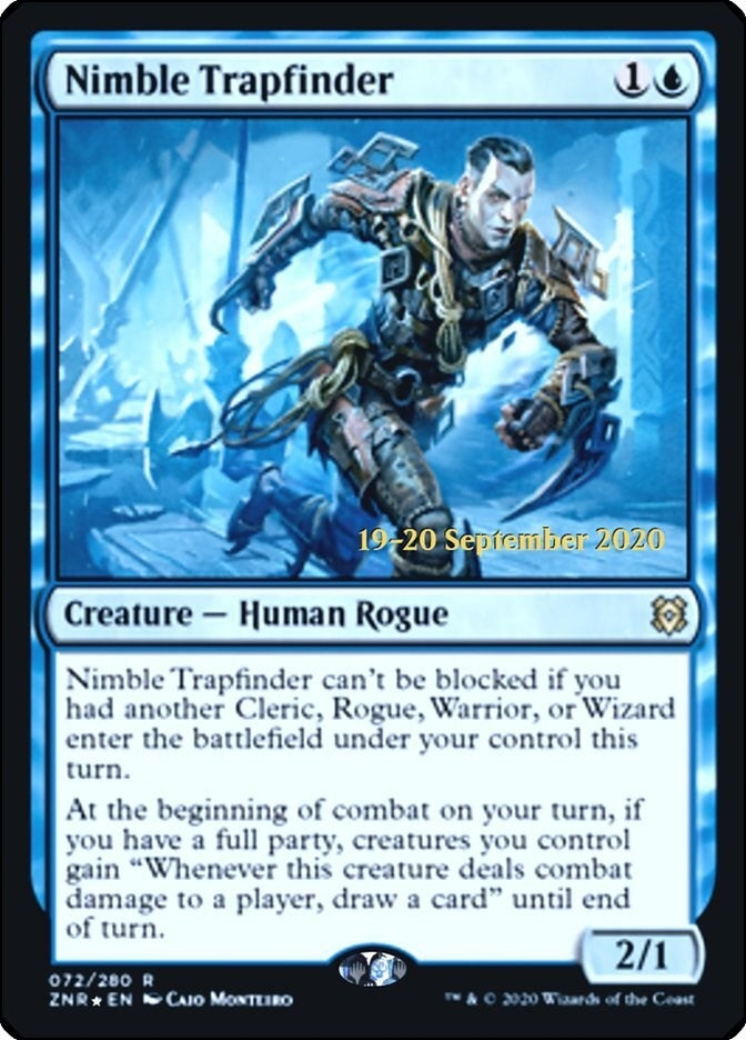 Image for Nimble Trapfinder (72) (Prerelease Cards) - Magic: The Gathering