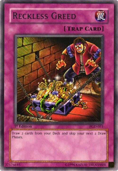 Image for Reckless Greed (PGD-051) (PGD) - YuGiOh
