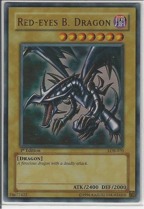 Image for Red-Eyes B. Dragon (LOB-070) (LOB) - YuGiOh
