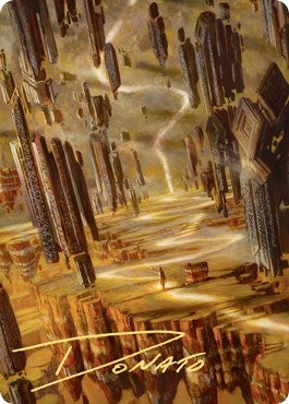 Image for Brightclimb Pathway Art Card (Gold-Stamped Signature) (23) (Zendikar Rising) - Magic: The Gathering
