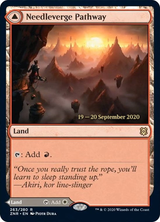 Image for Needleverge Pathway (263) (Prerelease Cards) - Magic: The Gathering