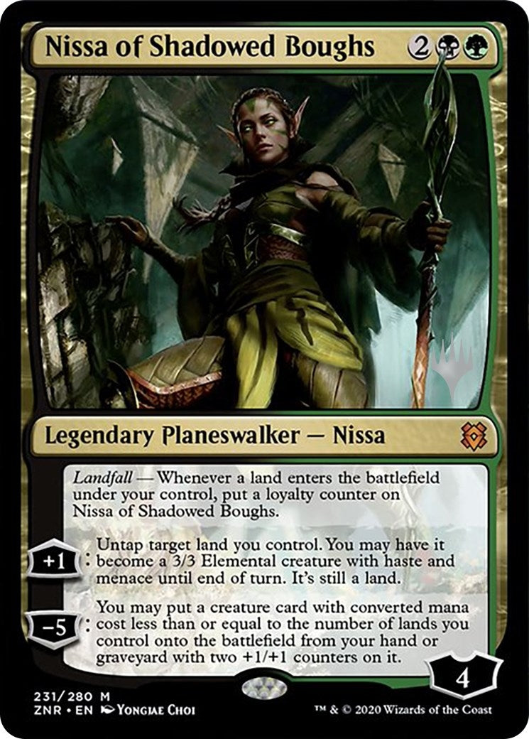 Image for Nissa of Shadowed Boughs (231) (Zendikar Rising) - Magic: The Gathering