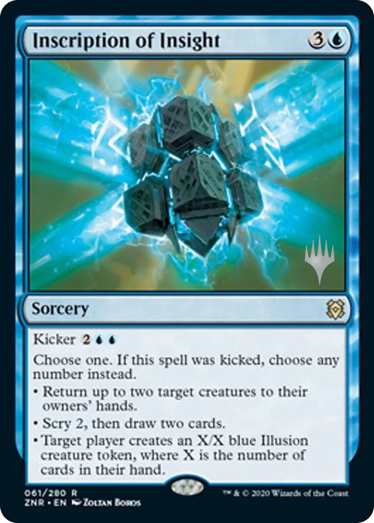 Image for Inscription of Insight (61) (Zendikar Rising) - Magic: The Gathering