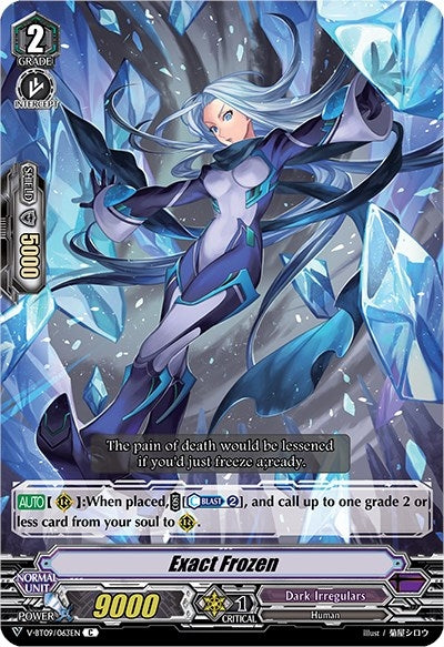 Image for Exact Frozen (V-BT09/063EN) (V-BT09: Butterfly d'Moonlight) - Cardfight Vanguard