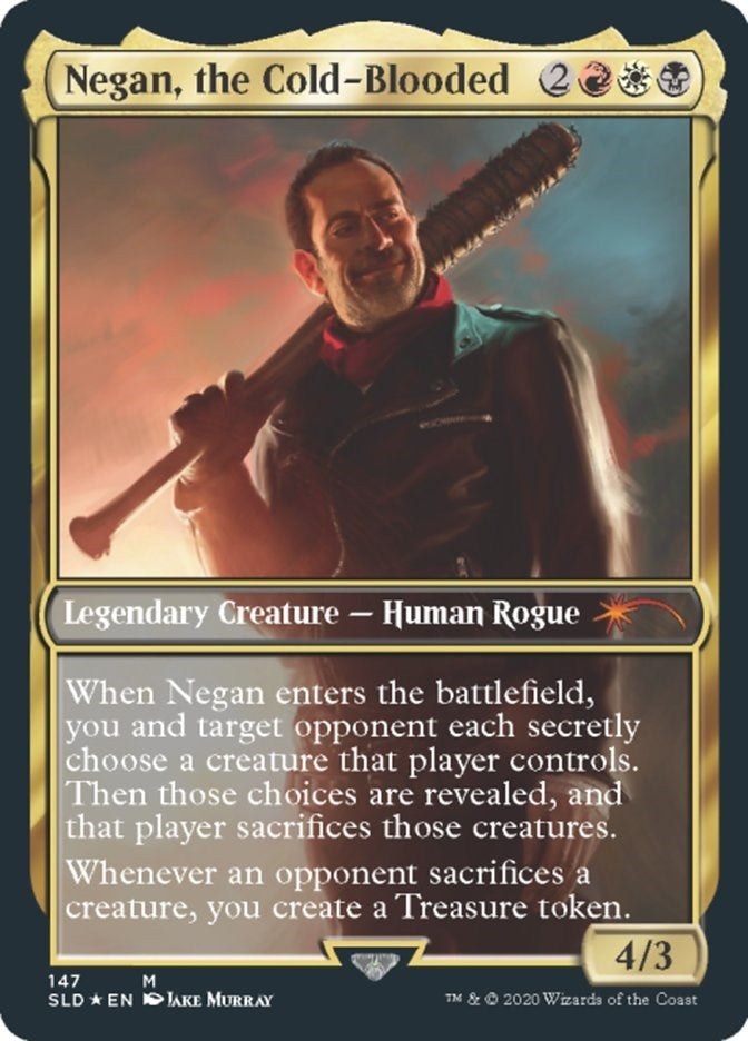 Image for Negan, the Cold-Blooded (147) (Secret Lair Drop Series) - Magic: The Gathering