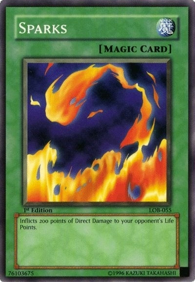 Image for Sparks (LOB-055) (LOB) - YuGiOh