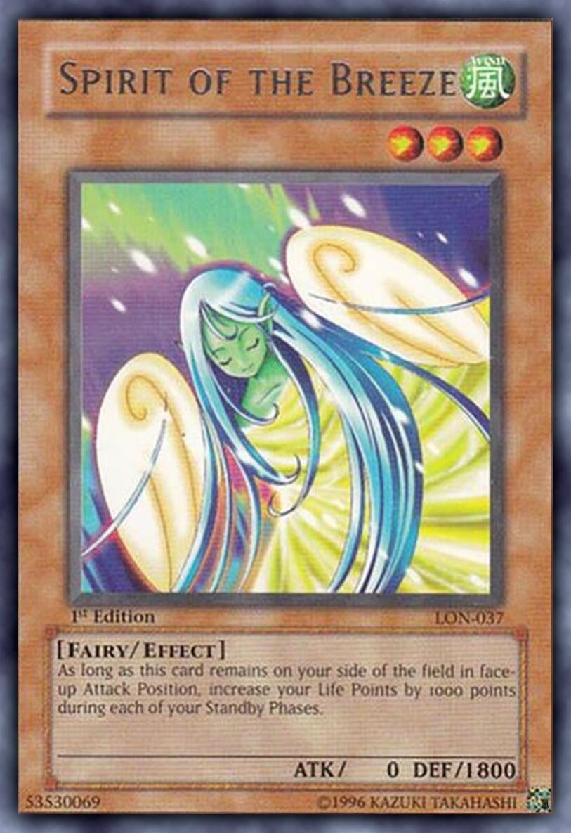 Image for Spirit of the Breeze (LON-037) (LON) - YuGiOh