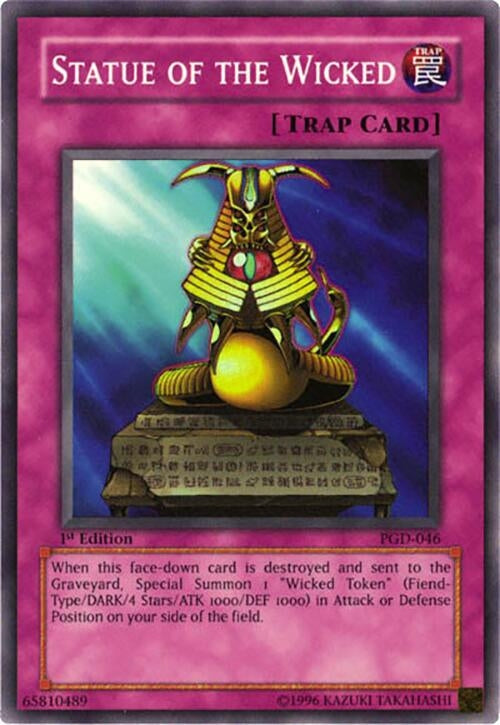 Image for Statue of the Wicked (PGD-046) (PGD) - YuGiOh