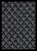 Image for Matte Sleeve - Dragon Hide Black (50-Pack) - Card Sleeves