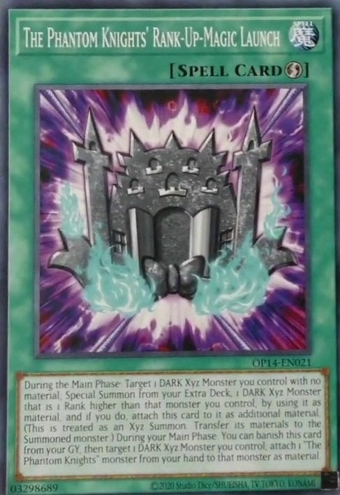 Image for The Phantom Knights' Rank-Up-Magic Launch (OP14-EN021) (OP14) - YuGiOh