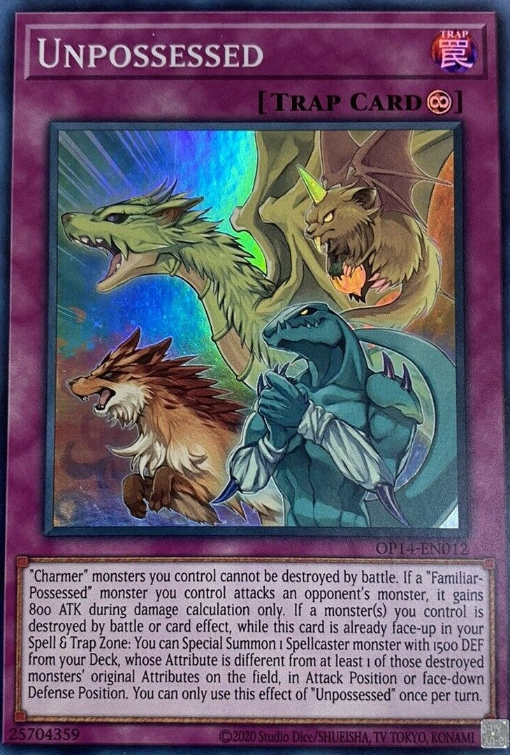 Image for Unpossessed (OP14-EN012) (OP14) - YuGiOh