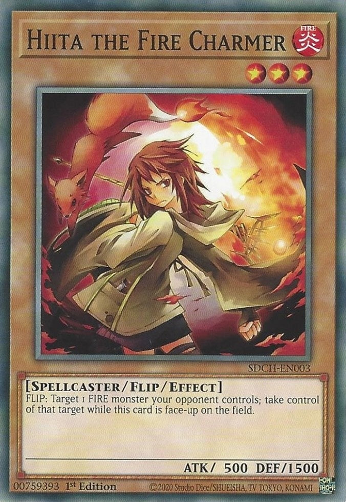 Image for Hiita the Fire Charmer (SDCH-EN003) (SDCH) - YuGiOh
