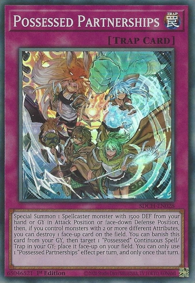 Image for Possessed Partnerships (SDCH-EN028) (SDCH) - YuGiOh