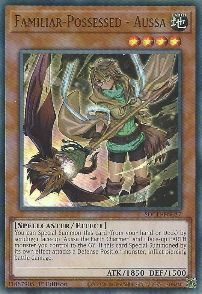 Image for Familiar-Possessed - Aussa (Alternate Art) (SDCH-EN037) (SDCH) - YuGiOh