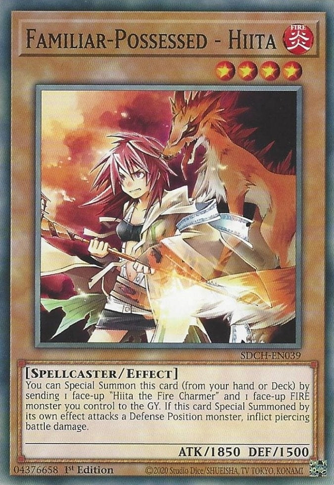 Image for Familiar-Possessed - Hiita (SDCH-EN039) (SDCH) - YuGiOh