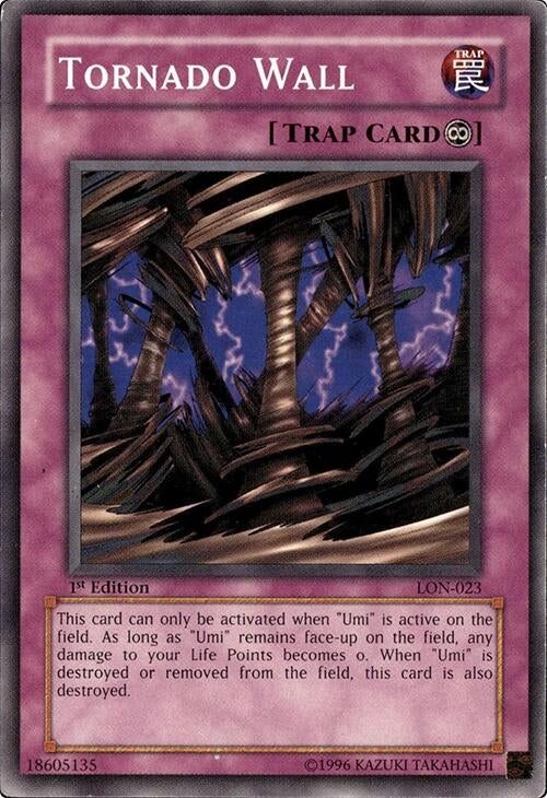Image for Tornado Wall (LON-023) (LON) - YuGiOh