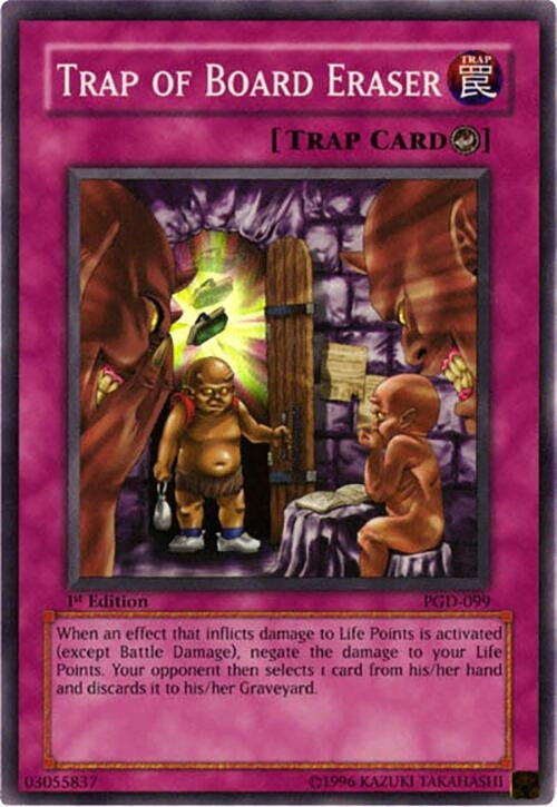 Image for Trap of Board Eraser (PGD-099) (PGD) - YuGiOh