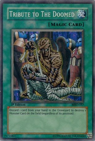 Image for Tribute to The Doomed (MRD-057) (MRD) - YuGiOh
