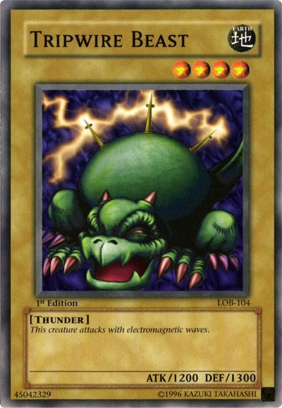 Image for Tripwire Beast (LOB-104) (LOB) - YuGiOh