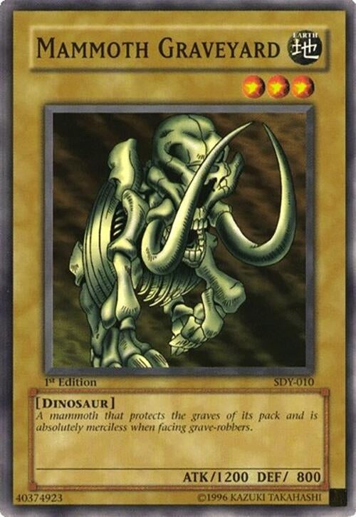 Image for Mammoth Graveyard (SDY-010) (SDY) - YuGiOh