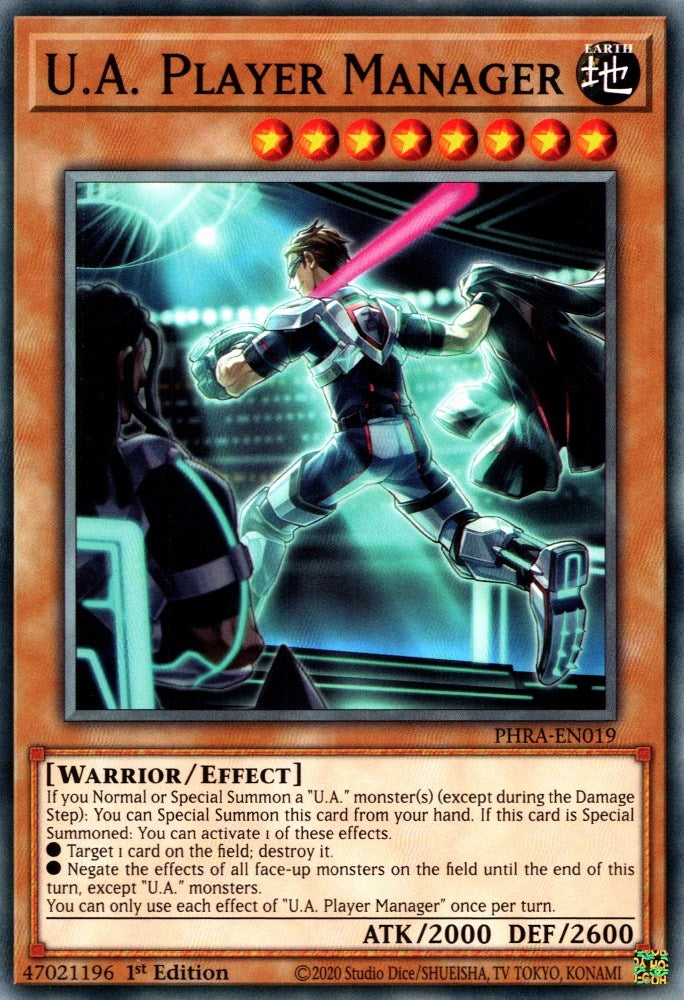 Image for U.A. Player Manager (PHRA-EN019) (PHRA) - YuGiOh
