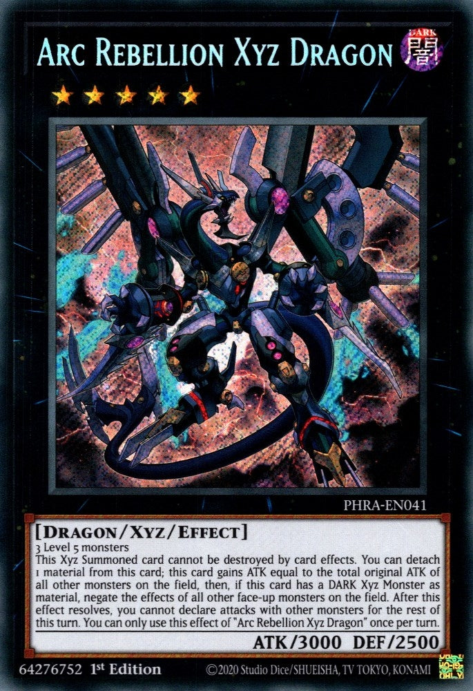 Image for Arc Rebellion Xyz Dragon (PHRA-EN041) (PHRA) - YuGiOh