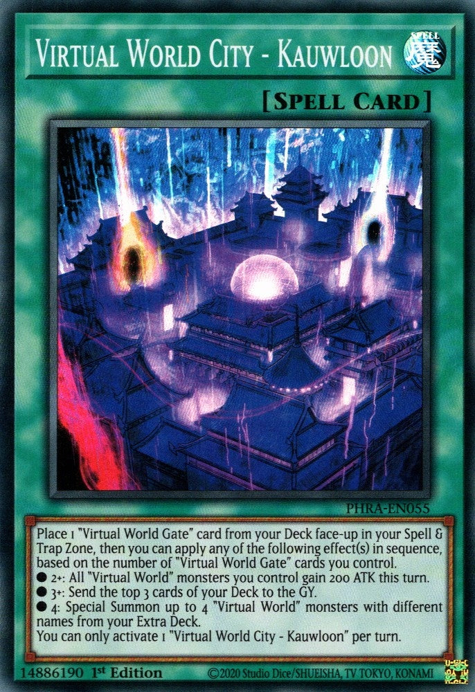 Image for Virtual World City - Kauwloon (PHRA-EN055) (PHRA) - YuGiOh