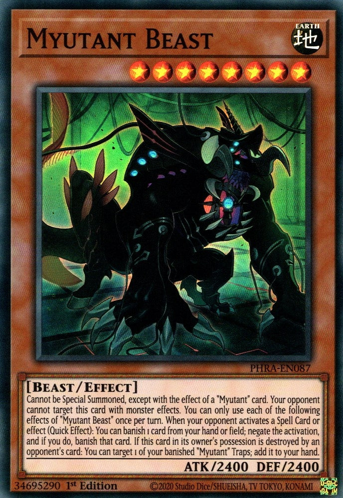 Image for Myutant Beast (PHRA-EN087) (PHRA) - YuGiOh