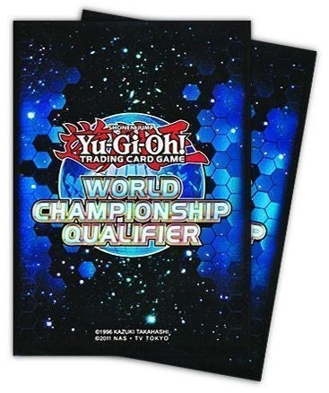 Image for World Championship Qualifier 2012 Card Sleeves for Yu-Gi-Oh! - Blue (80-Pack) - Card Sleeves