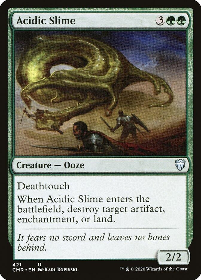 Image for Acidic Slime (421) (Commander Legends) - Magic: The Gathering