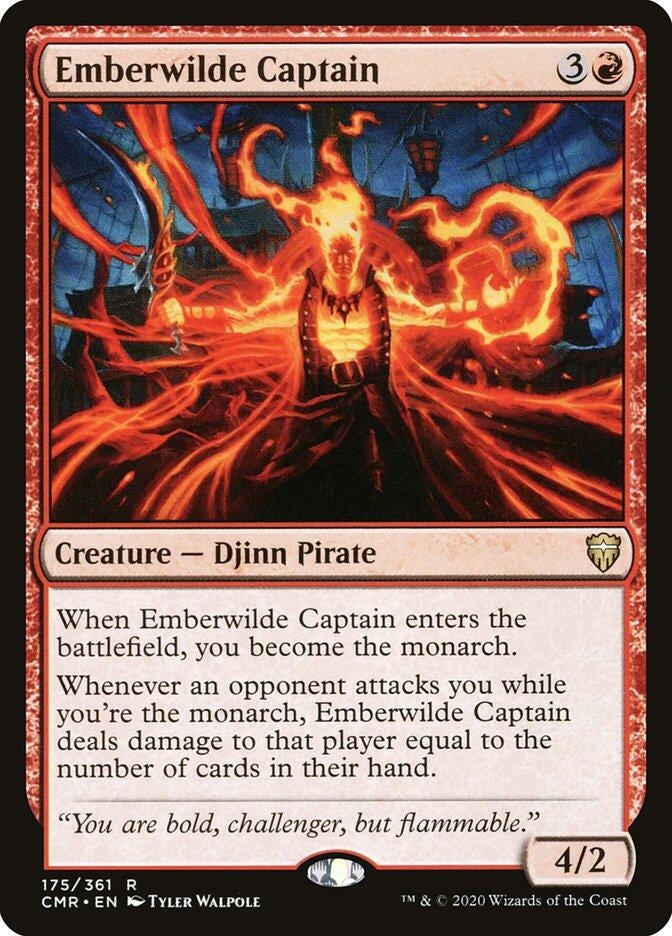 Image for Emberwilde Captain (175) (Commander Legends) - Magic: The Gathering