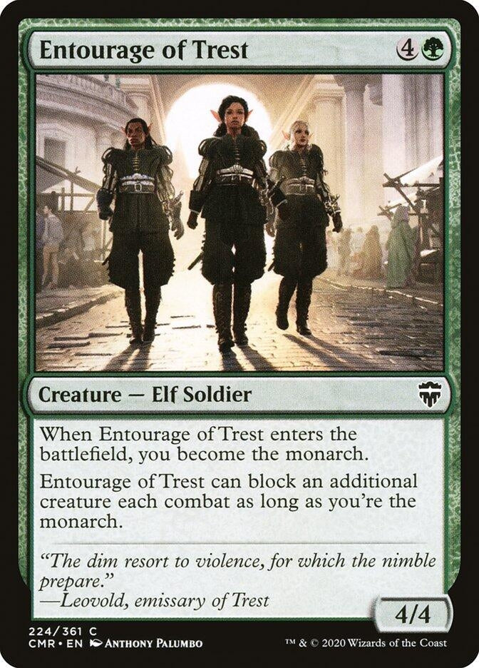 Image for Entourage of Trest (224) (Commander Legends) - Magic: The Gathering