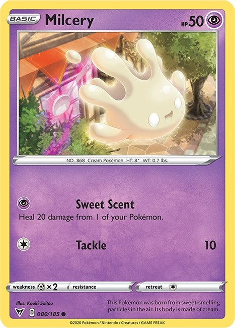 Image for Milcery (080/185) (SWSH04) - Pokemon